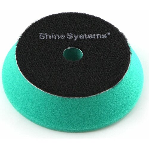 Экстра твердый полировальный круг Shine systems DA Foam Pad Green