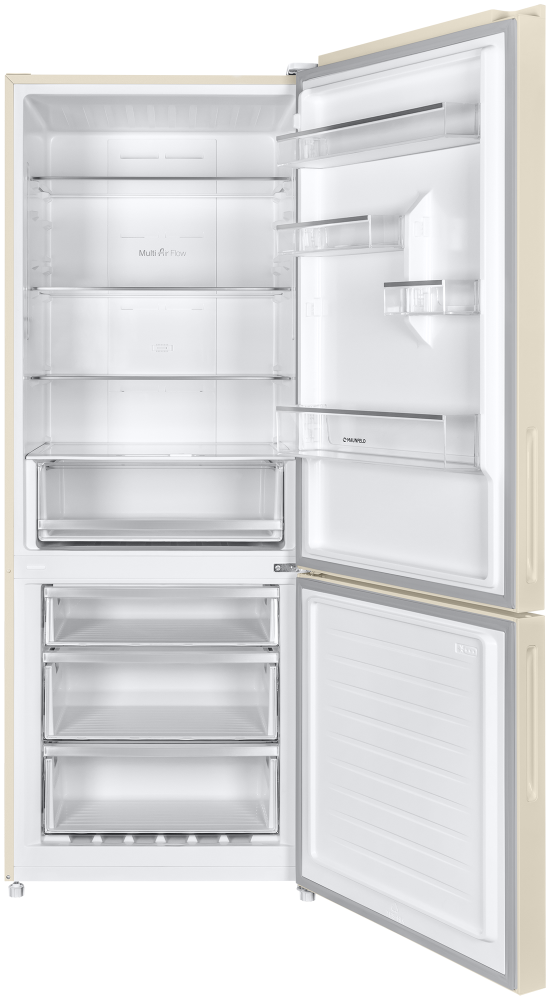 Холодильник с инвертором MAUNFELD MFF1857NFBG - фотография № 6