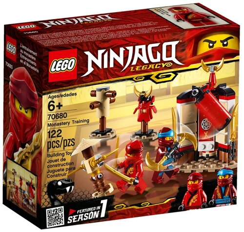 LEGO Ninjago 70680 Тренировка в монастыре, 122 дет.