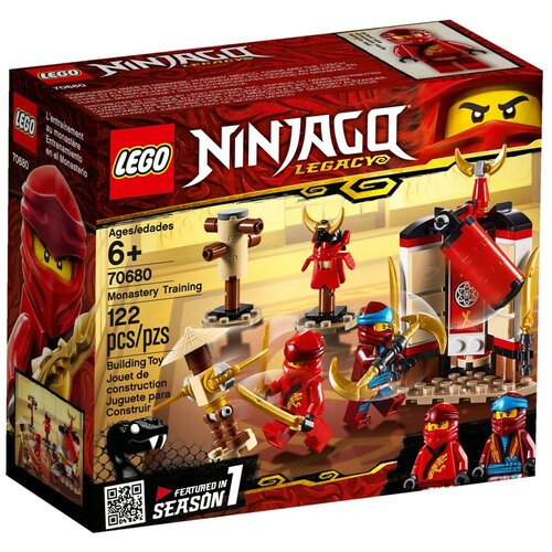 LEGO Ninjago 70680 Тренировка в монастыре, 122 дет. lego® ninjago 70634 мастер кружитцу ния