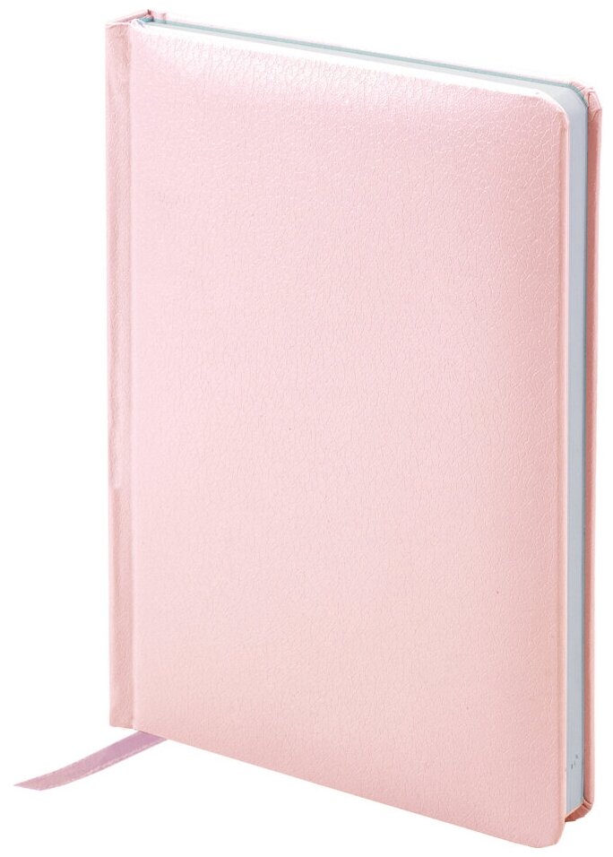 Brauberg Ежедневник недатированный А5 138x213мм Profile балакрон 136л светло-розовый 111661 .