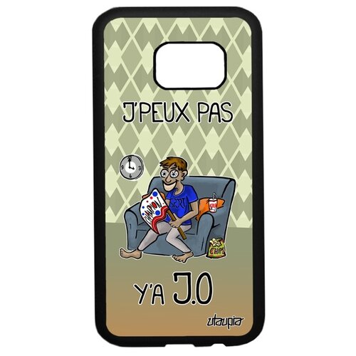 фото Чехол на смартфон galaxy s7, "не могу - олимпийские игры!" спорт карикатура utaupia