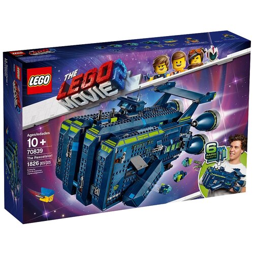 LEGO The LEGO Movie 70839 Рэксельсиор, 1826 дет. конструктор lego movie 70839 the rexcelsior рэксельсиор