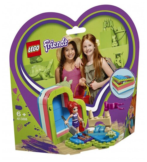 Конструктор LEGO Friends 41388 Летняя шкатулка-сердечко для Мии, 85 дет.