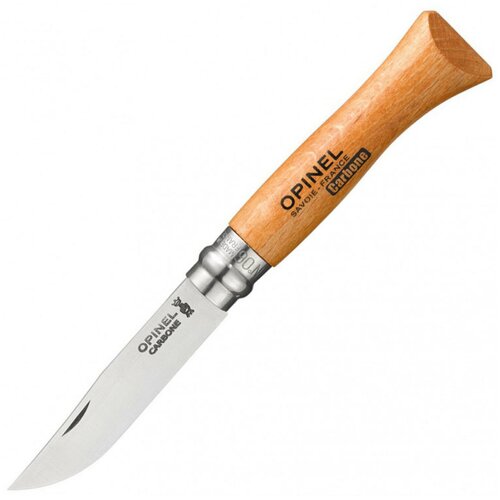 Нож складной OPINEL №6 Carbon Beech (113060) дерево нож складной opinel 10 beech 123100 коричневый