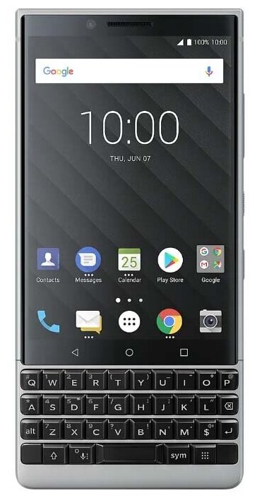 BlackBerry KEY2 64GB 2SIM серебристый