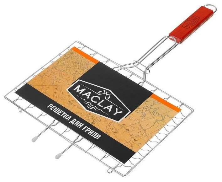 Решетка Maclay 5080478 для гриля 50 x 34 x 23 см