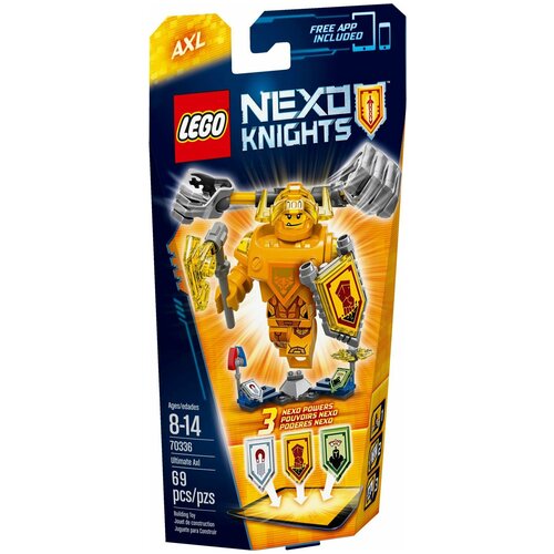 LEGO Nexo Knights 70336 Абсолютная сила Акселя, 69 дет.