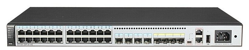 Коммутатор Huawei S5720-32P-EI-AC 28хLAN 1 Гбит/с 4 х SFP 02350BDY