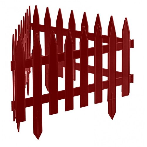 Забор декоративный Рейка, 28 х 300 см, терракот, Россия, Palisad