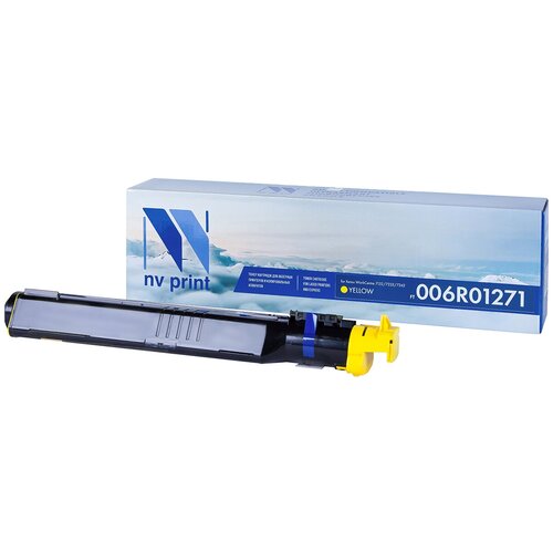 Картридж NV Print 006R01271 Yellow для Xerox, 8000 стр, желтый картридж xerox 006r01271 8000 стр желтый