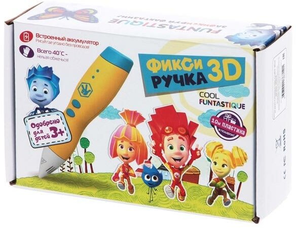 3D ручка Funtastique Fixi Cool голубая - фото №16