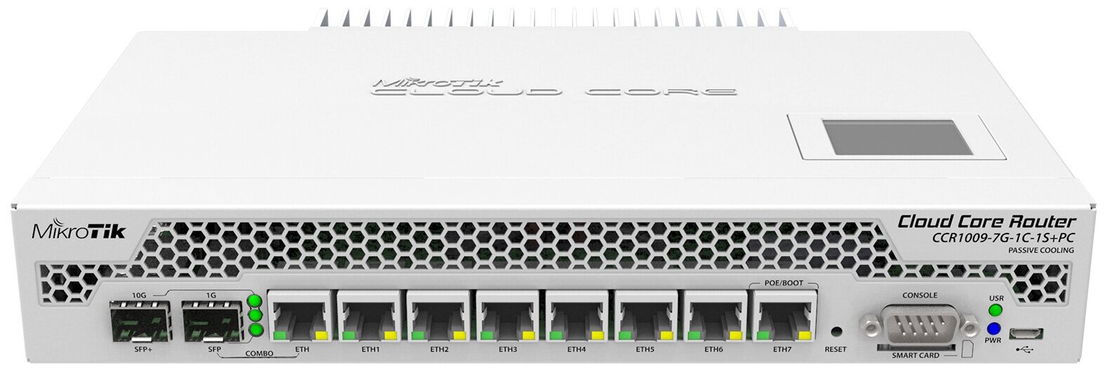 Маршрутизатор MikroTik CCR1009-7G-1C-1S+PC