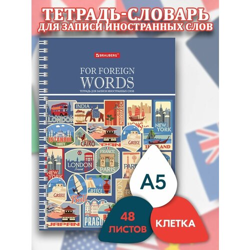 Тетрадь словарь для записи иностранных слов английский язык тетрадь словарь для записи слов вспомогательный материал