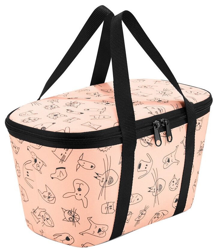 Термосумка детская Coolerbag XS cats and dogs rose UF3064