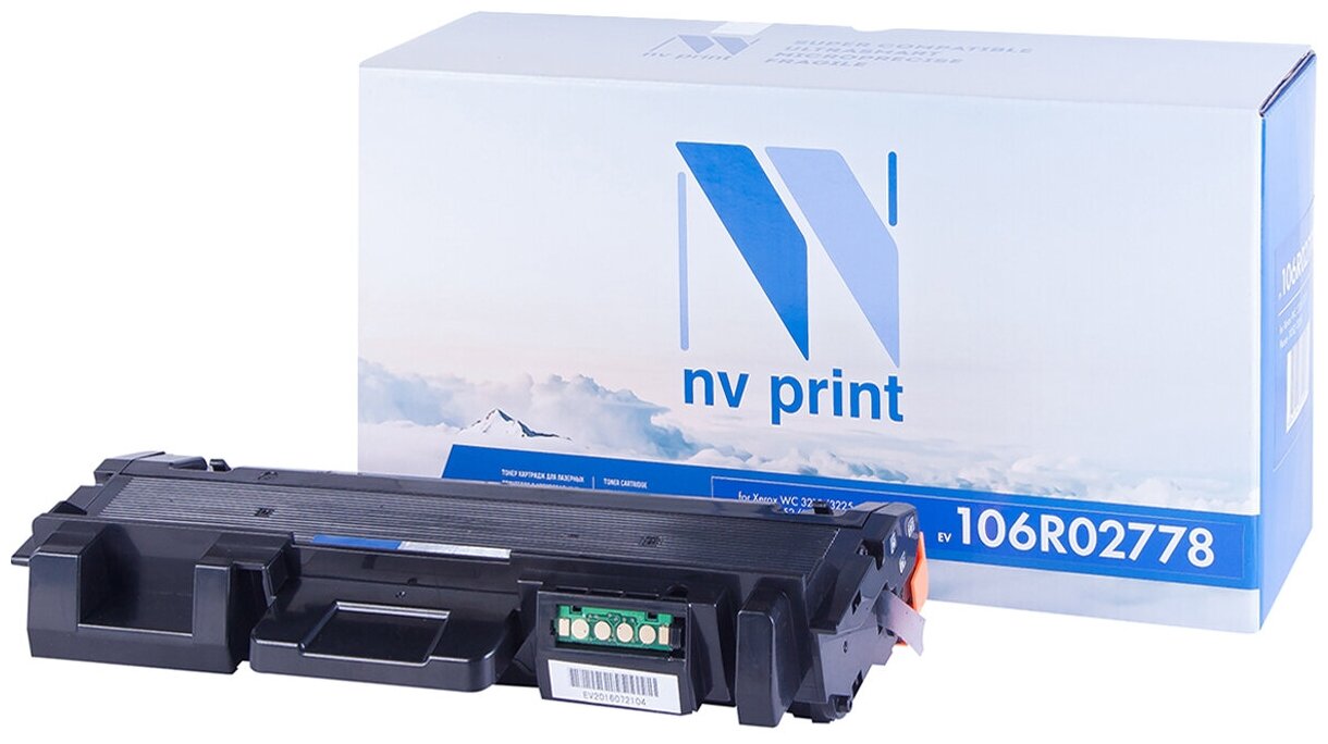 Картридж NV-Print 106R02778 для Xerox Phaser 3052/3260/WC 3215/3225 черный 3000стр - фото №2