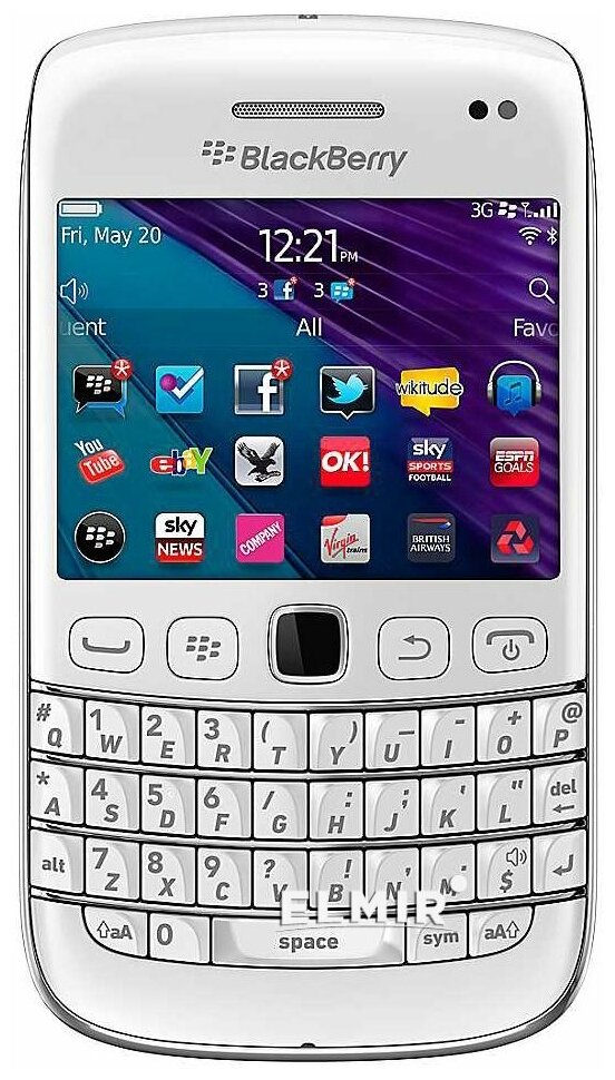 Смартфон BlackBerry Bold 9790, 1 SIM, белый