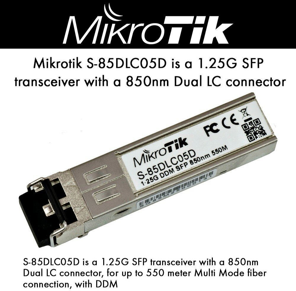 Трансивер Mikrotik S-85DLC05D(I) - фото №3
