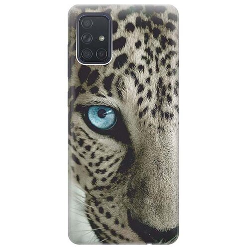 фото Чехол - накладка artcolor для samsung galaxy a71 с принтом "голубой глаз" re:pa