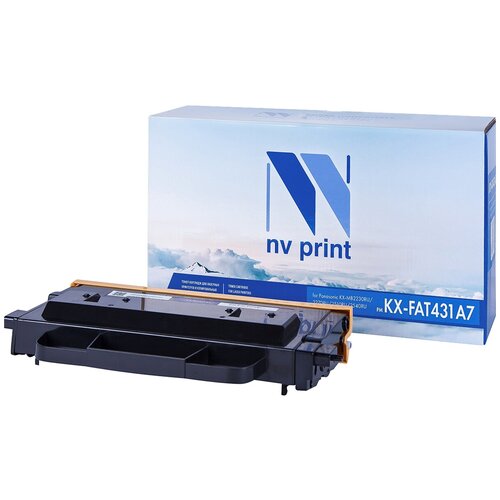 Картридж NV Print KX-FAT431A7 для Panasonic, 6000 стр, черный