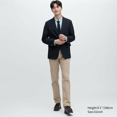 Брюки Uniqlo, размер 29inch, бежевый