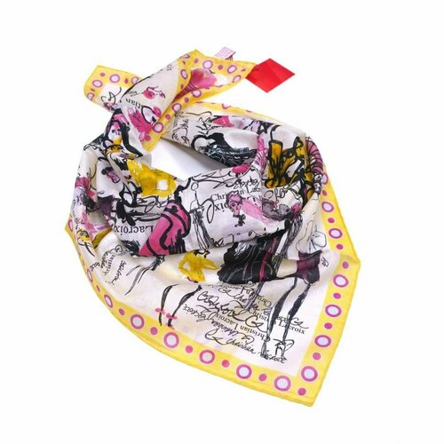 фото Платок christian lacroix, хлопок, 60х60 см, мультиколор
