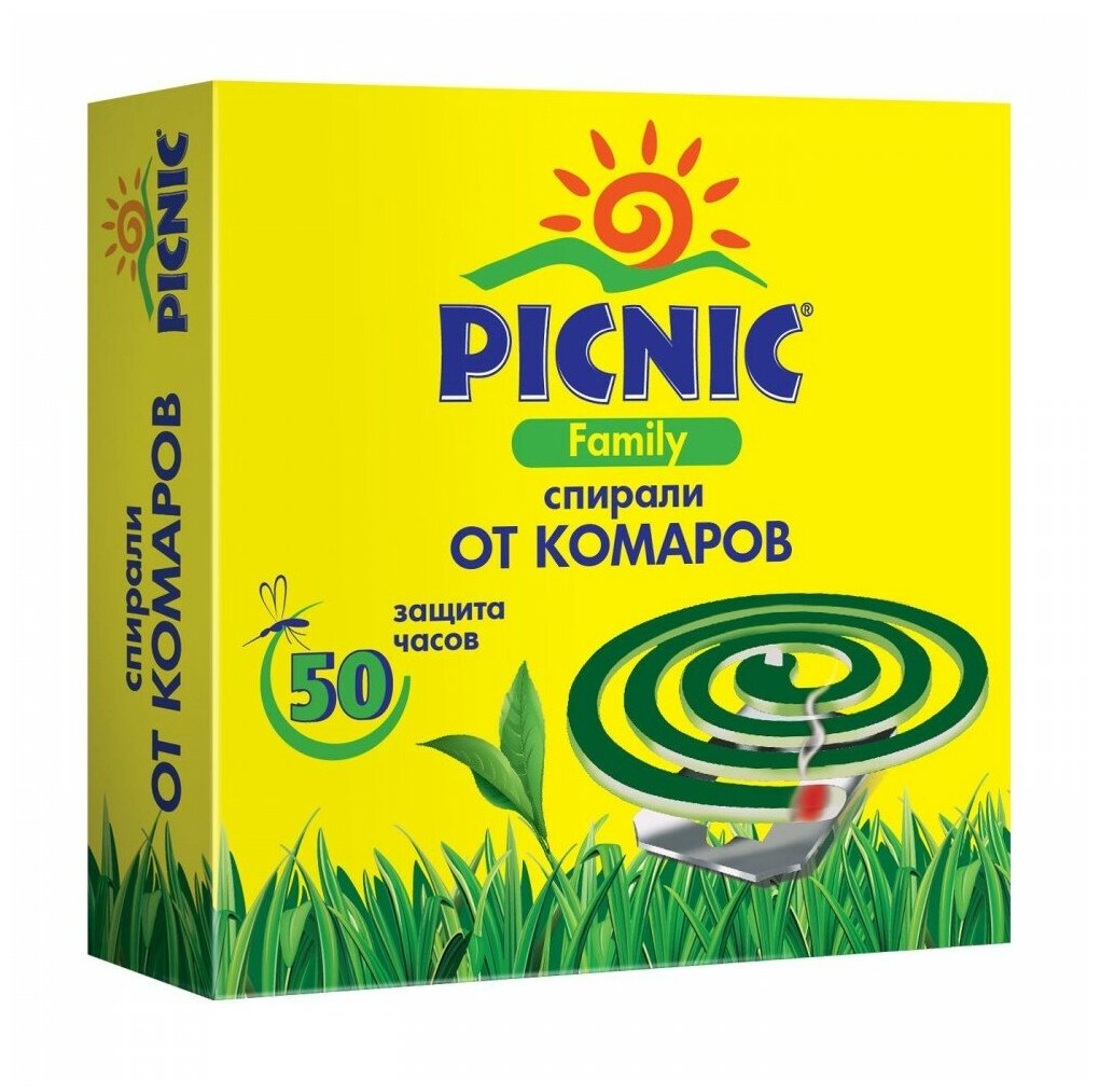 Спирали от комаров Picnic Family 10 шт