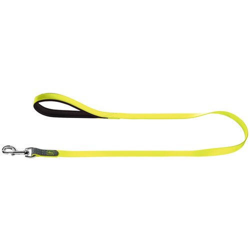 Поводок для собак HUNTER Convenience 1.2 м 15 мм neon yellow