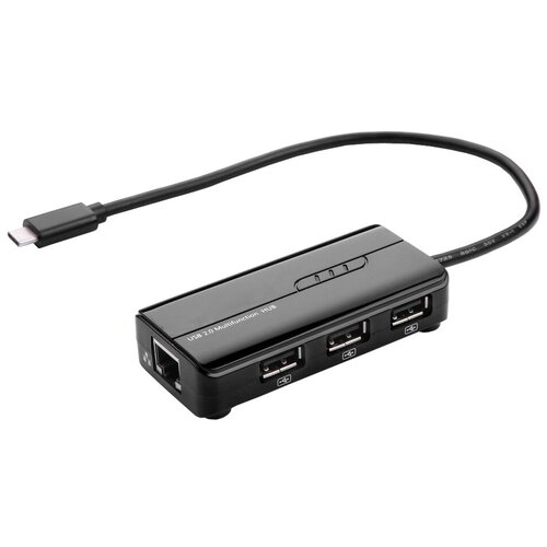 сетевая карта rj 45 orient jk 341 usb3 0 на lan ethernet кабель адаптер хаб три порта Сетевой адаптер GCR GC-UC2CL01