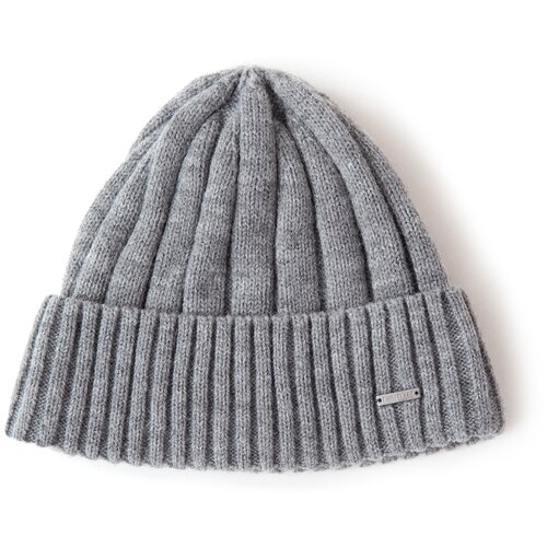 фото Шапка мужская finn flare, цвет: серый a20-22141_205, размер: 58