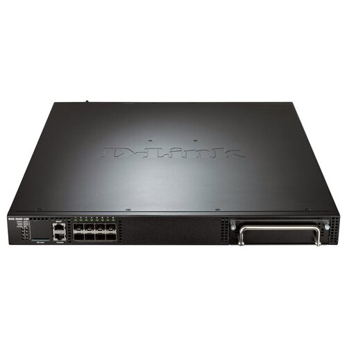 Коммутатор D-LINK DXS-3600-16S/B1AEI управляемый 8 портов 10/100/1000Mbps SFP+ L3 10G Switch with one expansion slot