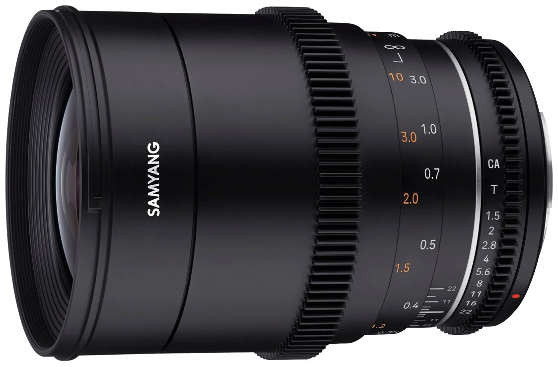 Samyang 35mm T1.5 VDSLR MK2 Canon EF