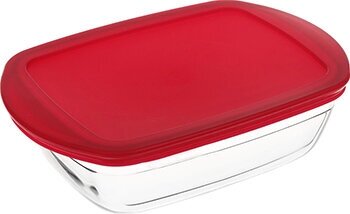 Блюдо для запекания и выпечки с крышкой O CUISINE 20x17x5.5см квадратное PYREX 211PC00/1046 - фото №5