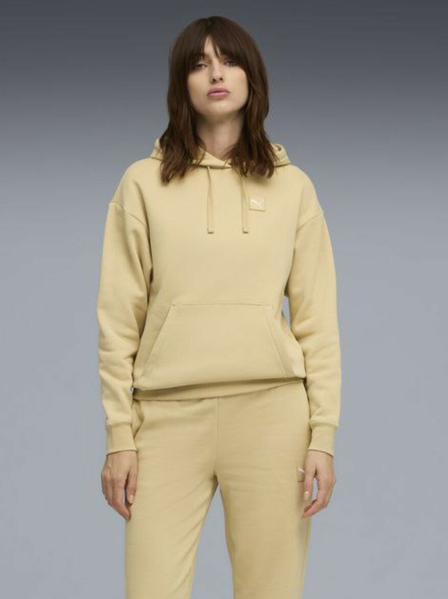 Костюм спортивный PUMA, размер S, бежевый — фото 1