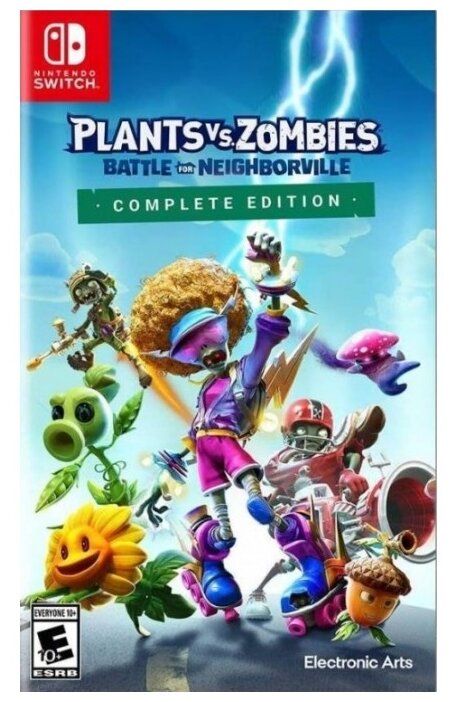 Plants vs. Zombies: Битва за Нейборвиль (Battle for Neighborville) Полное издание (Complete Edition) Русская версия (Switch)