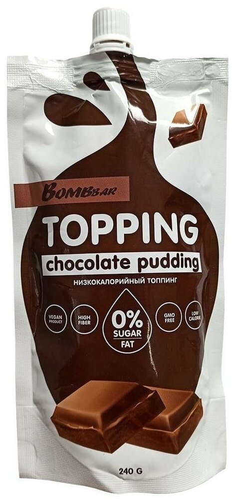 Топпинг BOMBBAR Шоколадный пудинг