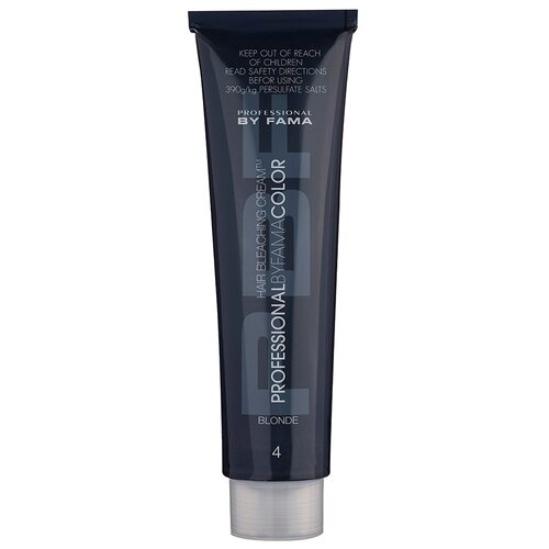 Крем для обесцвечивания волос (осветляет до 4 тонов) PROFESSIONAL BY FAMA BLONDE 4, 180 мл.