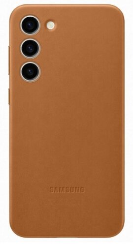 Чехол Samsung для Galaxy S23+, Leather Case, песочно-бежевый(EF-VS916LAEGRU)