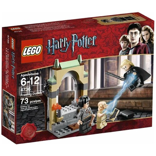 Конструктор LEGO Harry Potter 4736 Освобождение Добби, 73 дет. набор подарочный harry potter hogwarts блокнот дневник тома риддла ручка фонарик