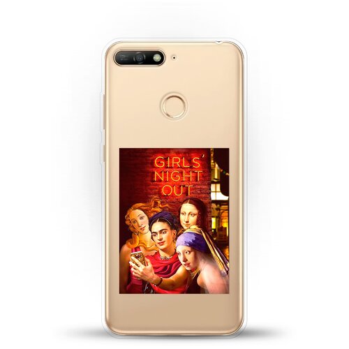 фото Силиконовый чехол girls nignt out на honor 7c andy & paul