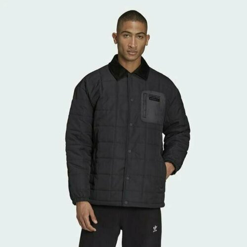 фото Парка adidas, размер 46, черный