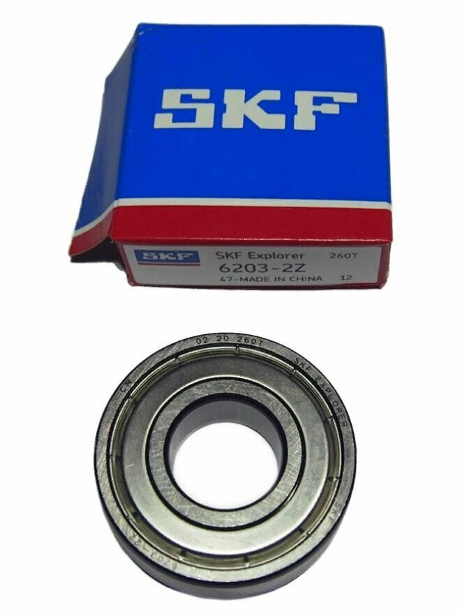 Подшипник SKF 6203 ZZ (80203) 17*40*12мм