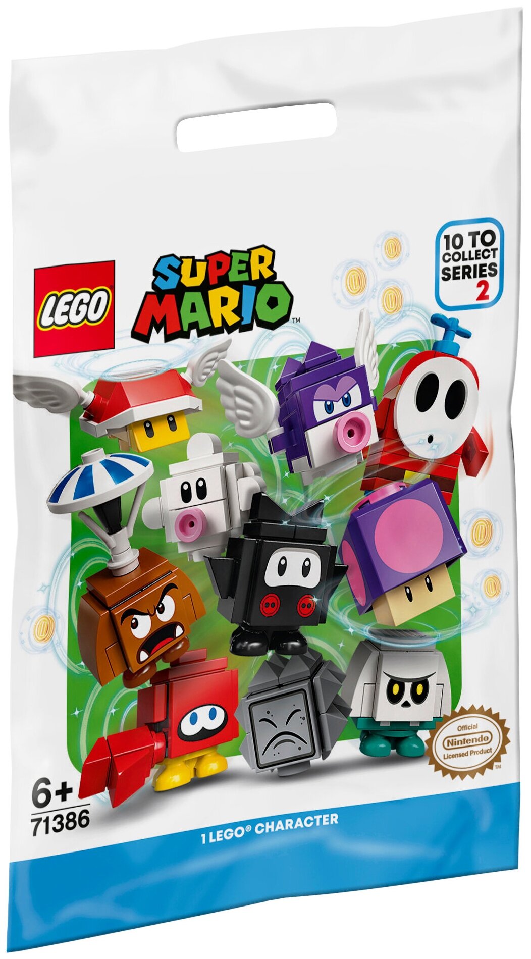 Конструктор LEGO Super Mario 71386 Фигурки персонажей 2 серия