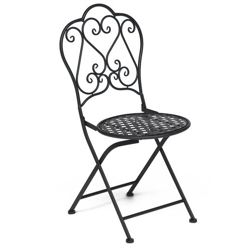 Стул Secret De Maison Love Chair стальной сплав, 43х48х91см, черный