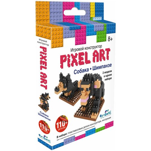 Конструктор 3d-пиксели Рixelart 2 в 1 