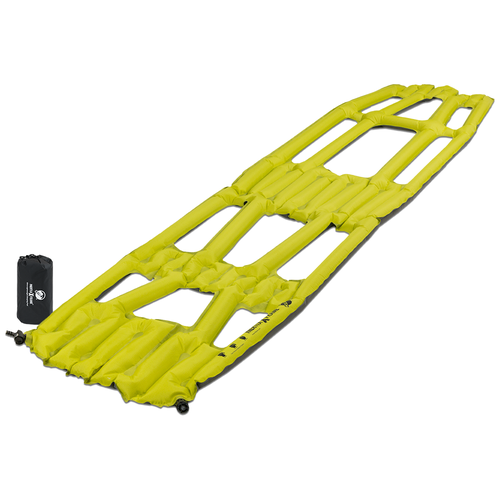 Надувной коврик KLYMIT Inertia X Frame pad Chartuesse Yellow, желтый (06IXRd01A)