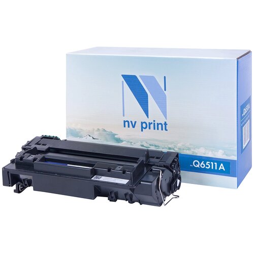 Картридж NV Print Q6511A для HP, 6000 стр, черный картридж q6511a 11a black для принтера hp laserjet 2420 dn 2420 n