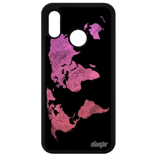 фото Чехол для смартфона p20 lite, "карта мира" география глобус utaupia