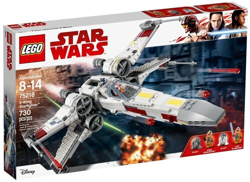 LEGO Star Wars 75218 Звёздный истребитель типа Х, 730 дет.