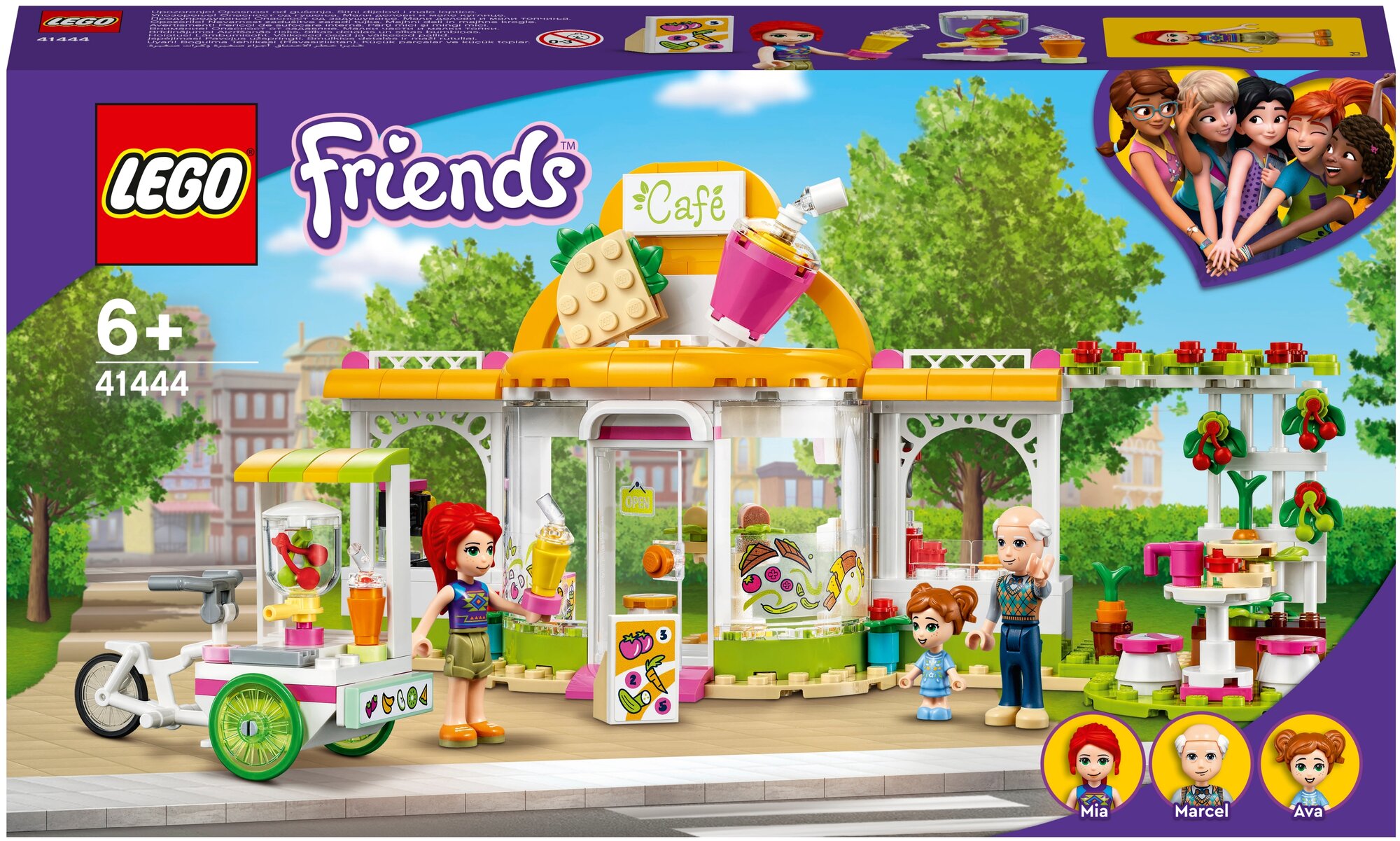 Конструктор LEGO ® Friends 41444 Органическое кафе Хартлейк-Сити